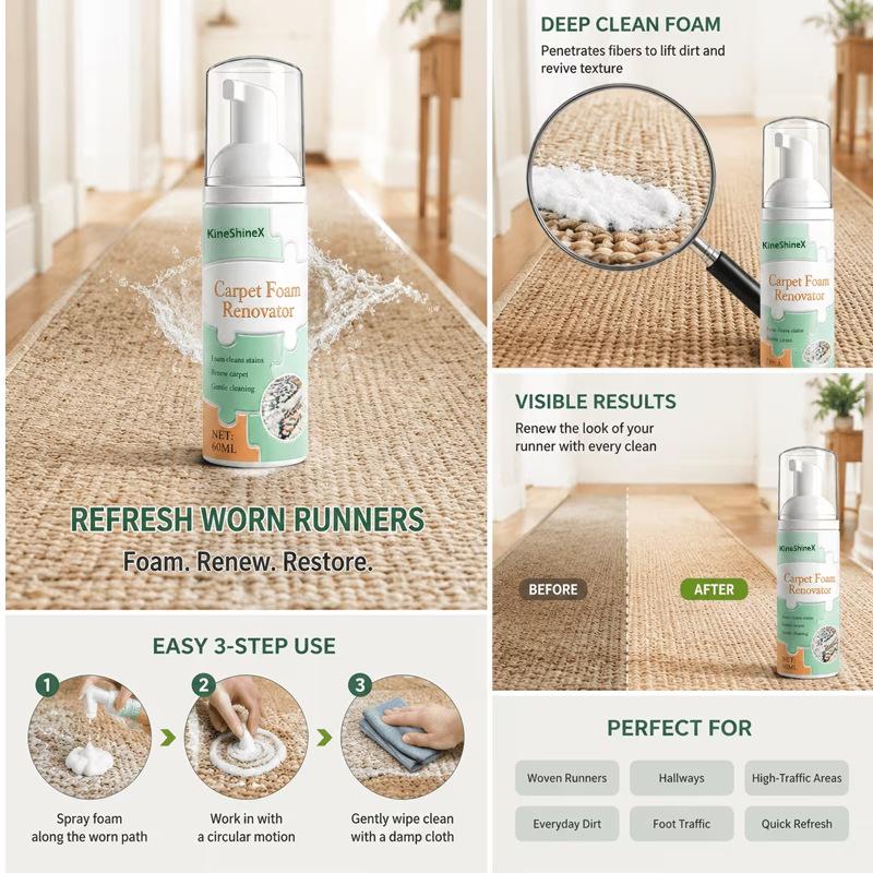 น้ำยาขจัดคราบโฟมสำหรับพรม น้ำย - Seat Cleaner Fabric บทวิจารณ์และราคา